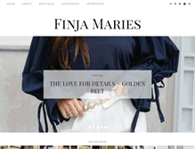 Tablet Screenshot of finjamaries.com